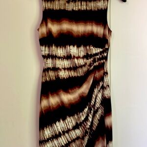 Evening/cocktail party dress animal print